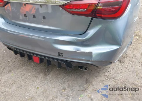 2018 Infiniti Q50 3.0T Luxe z USA, uszkodzony, nr VIN JN1EV7AP1JM590220